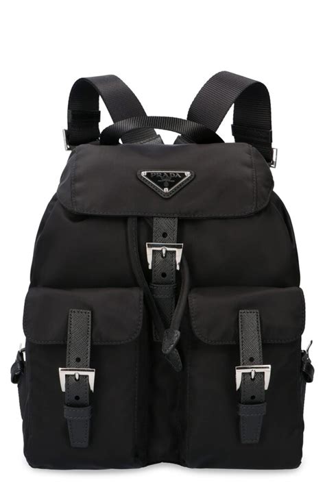 prada backpack nylon red black|Prada nylon backpack review.